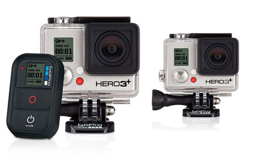 GoPro Launches Smaller, Lighter Hero3+ Cameras