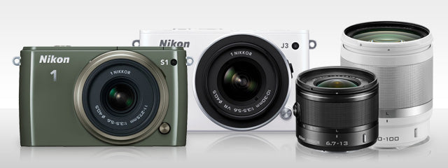 Nikon Expands the Nikon 1 System with the Nikon 1 J3, S1, and new lenses