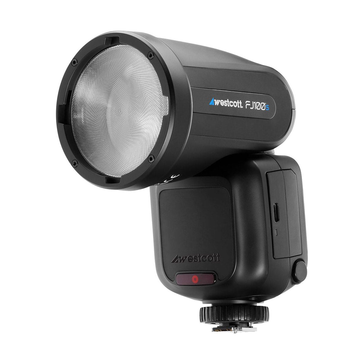 Westcott FJ100 S Touchscreen Speedlight Flash with Sony Camera Mount (100Ws) — front angle view