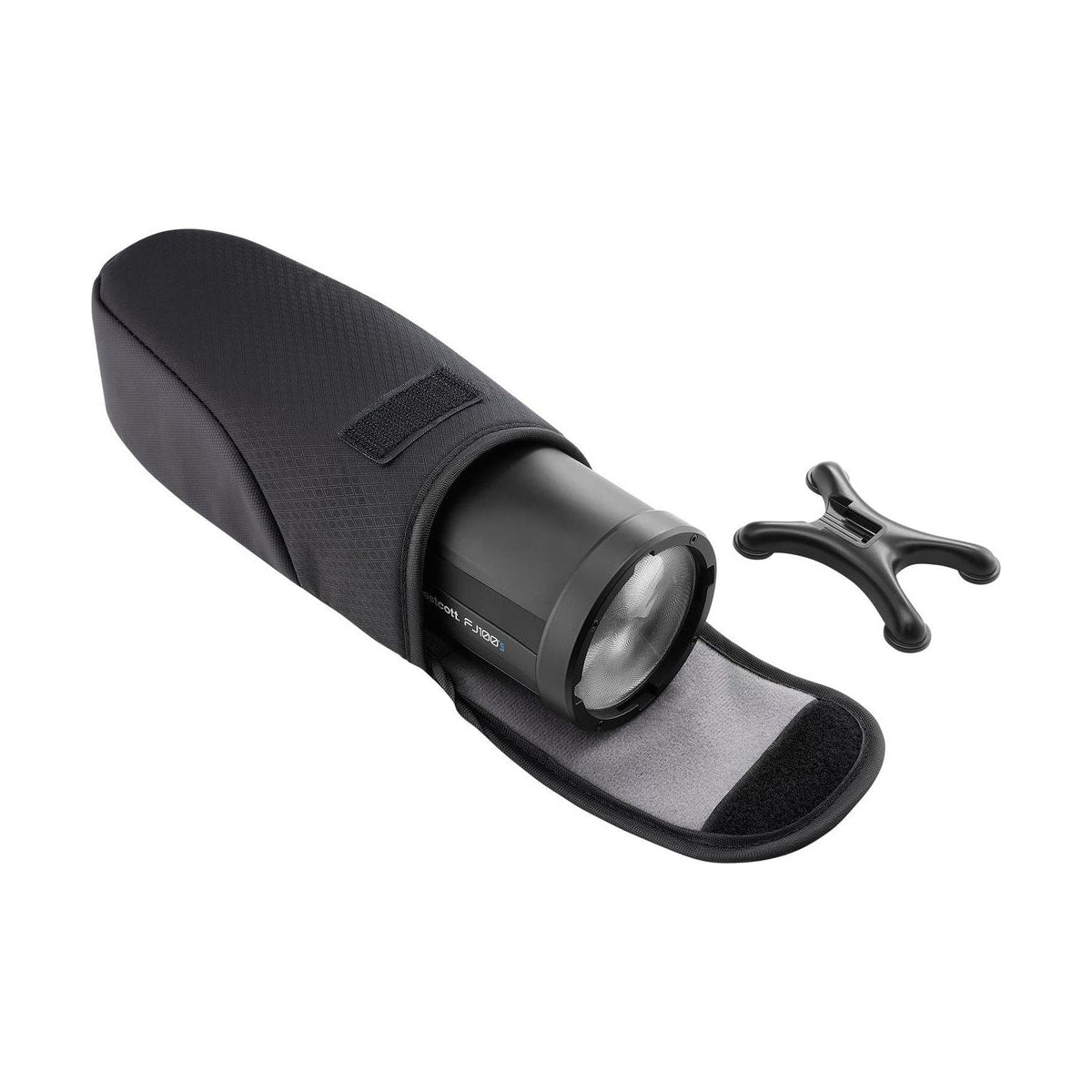 Westcott FJ100 S Touchscreen Speedlight Flash with Sony Camera Mount (100Ws) — packed case view
