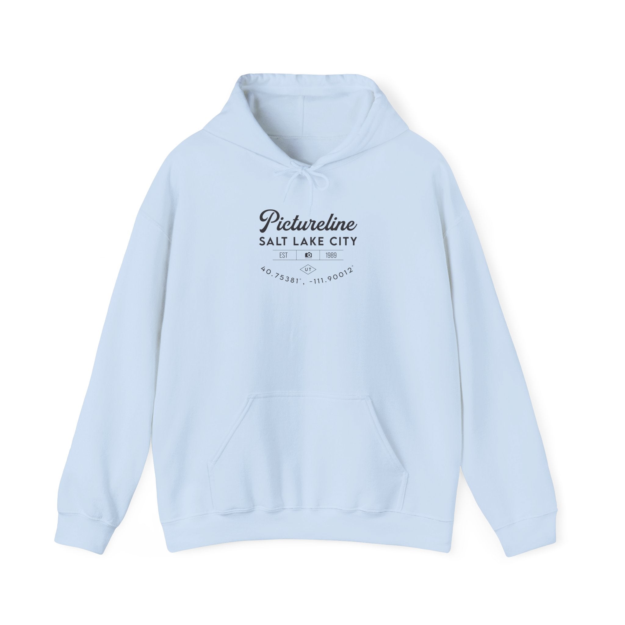 Old School Pictureline Unisex Hooded Sweatshirt (Front Design)