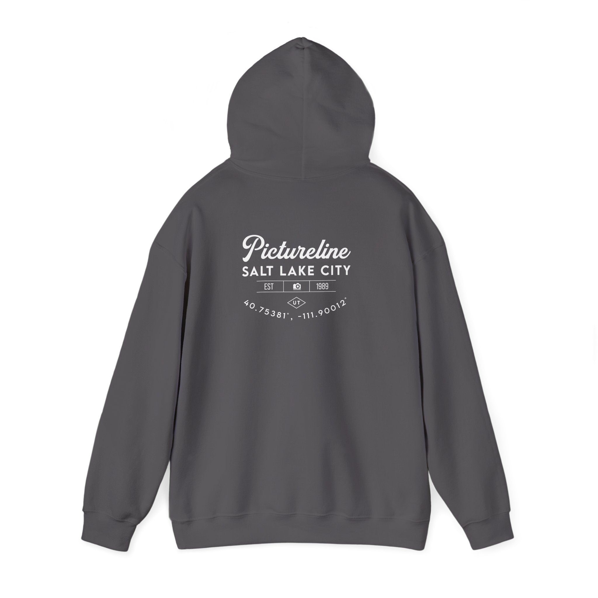 Old School Pictureline Unisex Hooded Sweatshirt (Back)