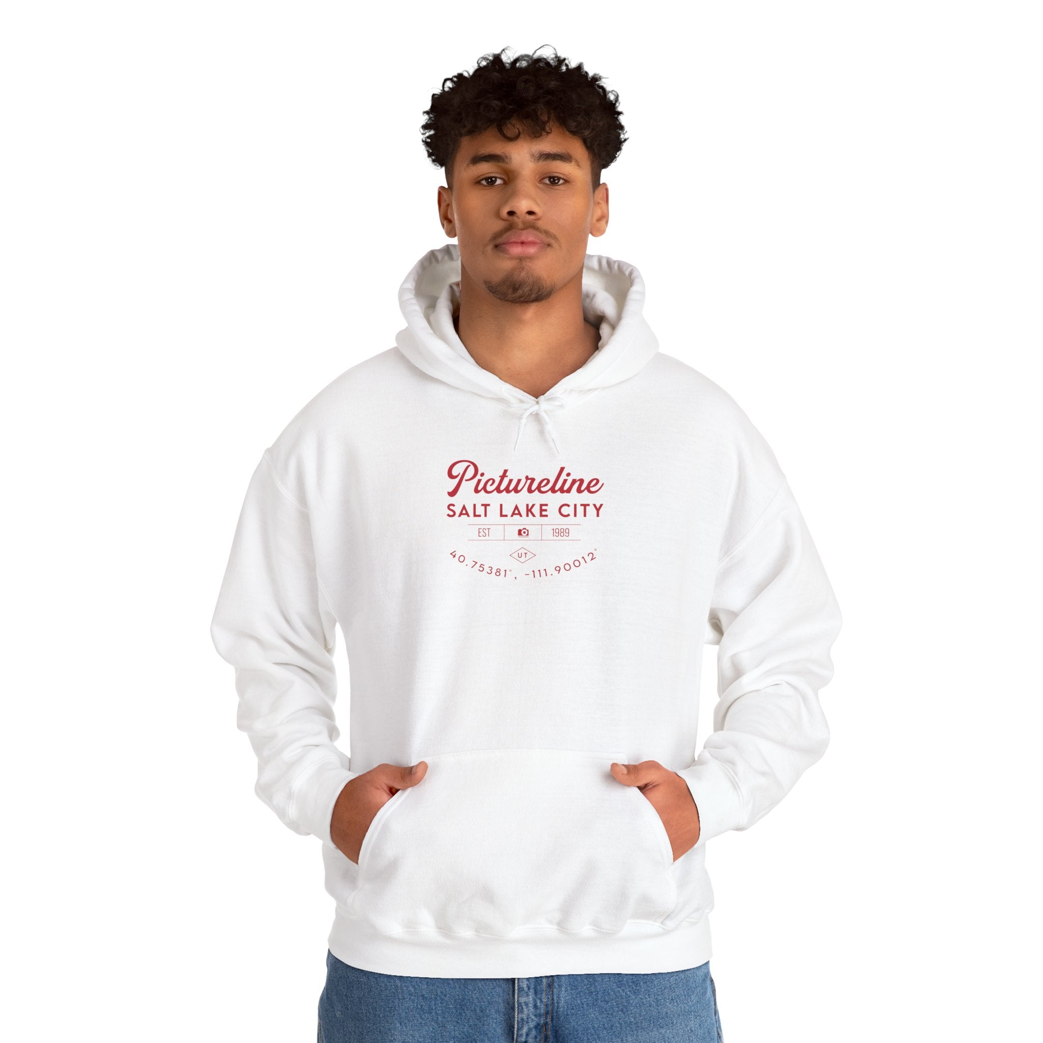 Old School Pictureline Unisex Hooded Sweatshirt (Front Design)