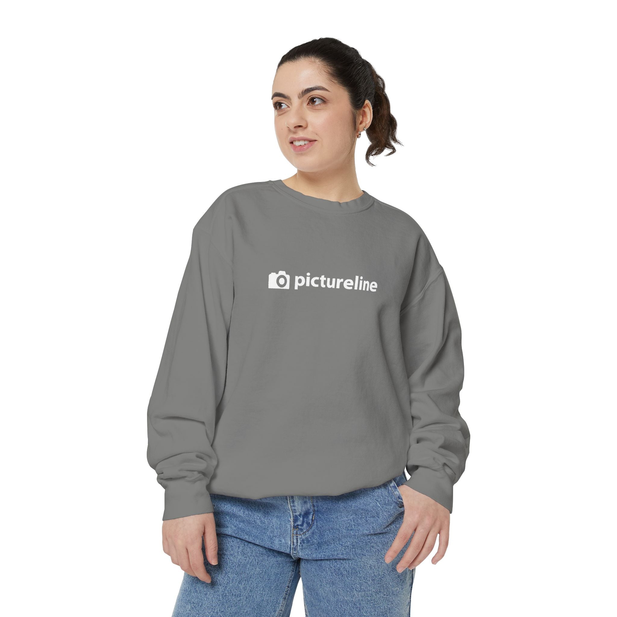 Plain Pictureline Unisex Garment-Dyed Sweatshirt