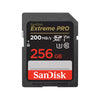 SanDisk 256GB Extreme PRO UHS-I SDXC (v30) Memory Card
