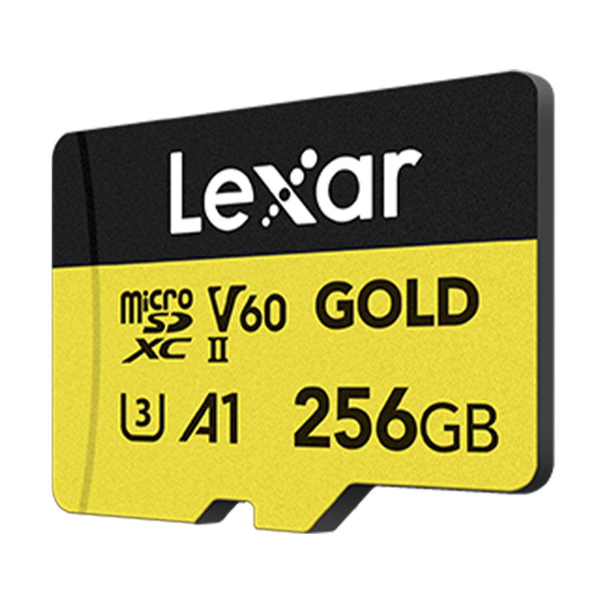 Lexar 256GB Professional GOLD UHS-II microSDXC (V60) Memory Card