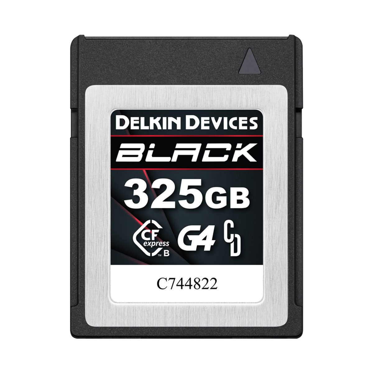 Delkin Devices 325GB BLACK G4 CFexpress Type B Memory Card