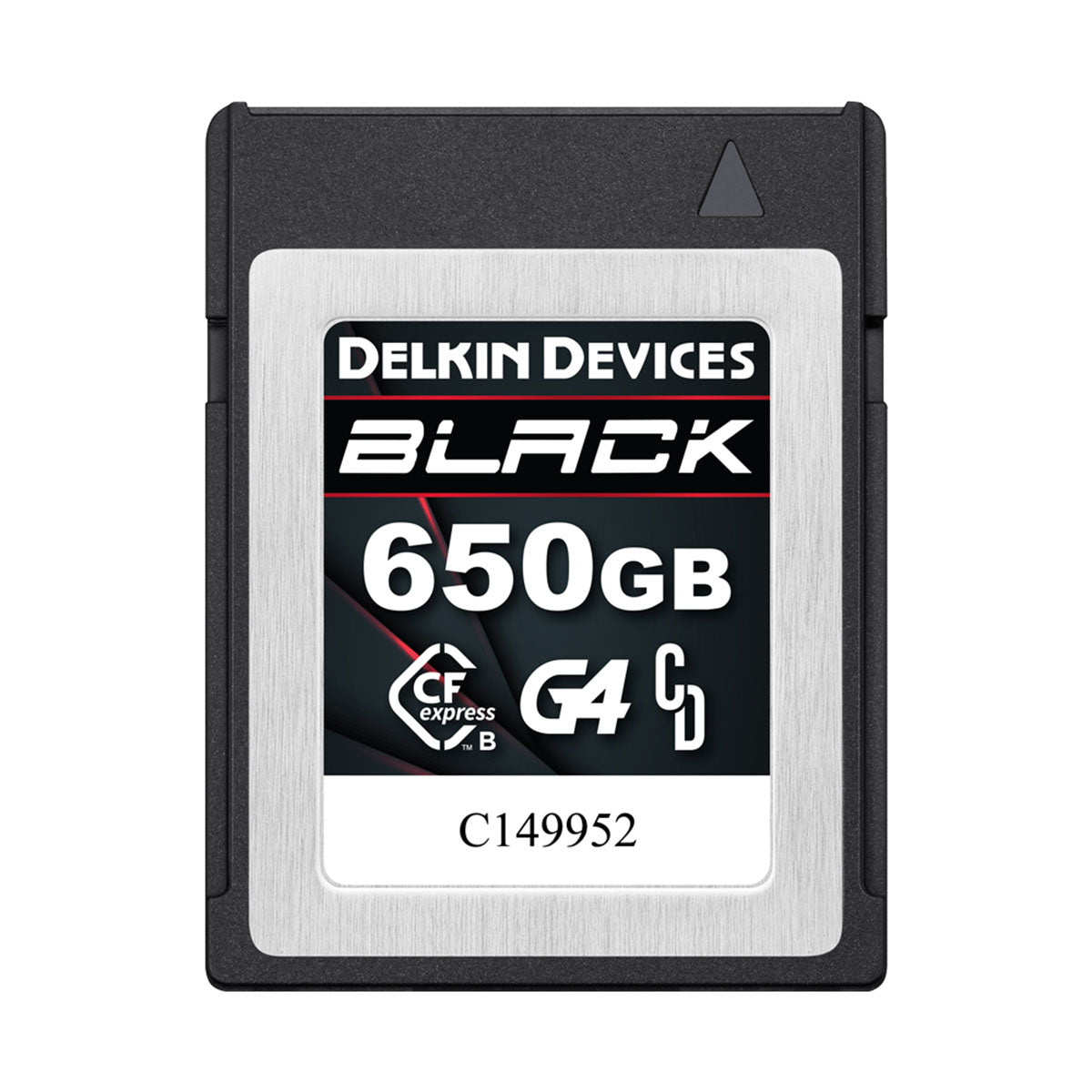 Delkin Devices 650GB BLACK G4 CFexpress Type B Memory Card