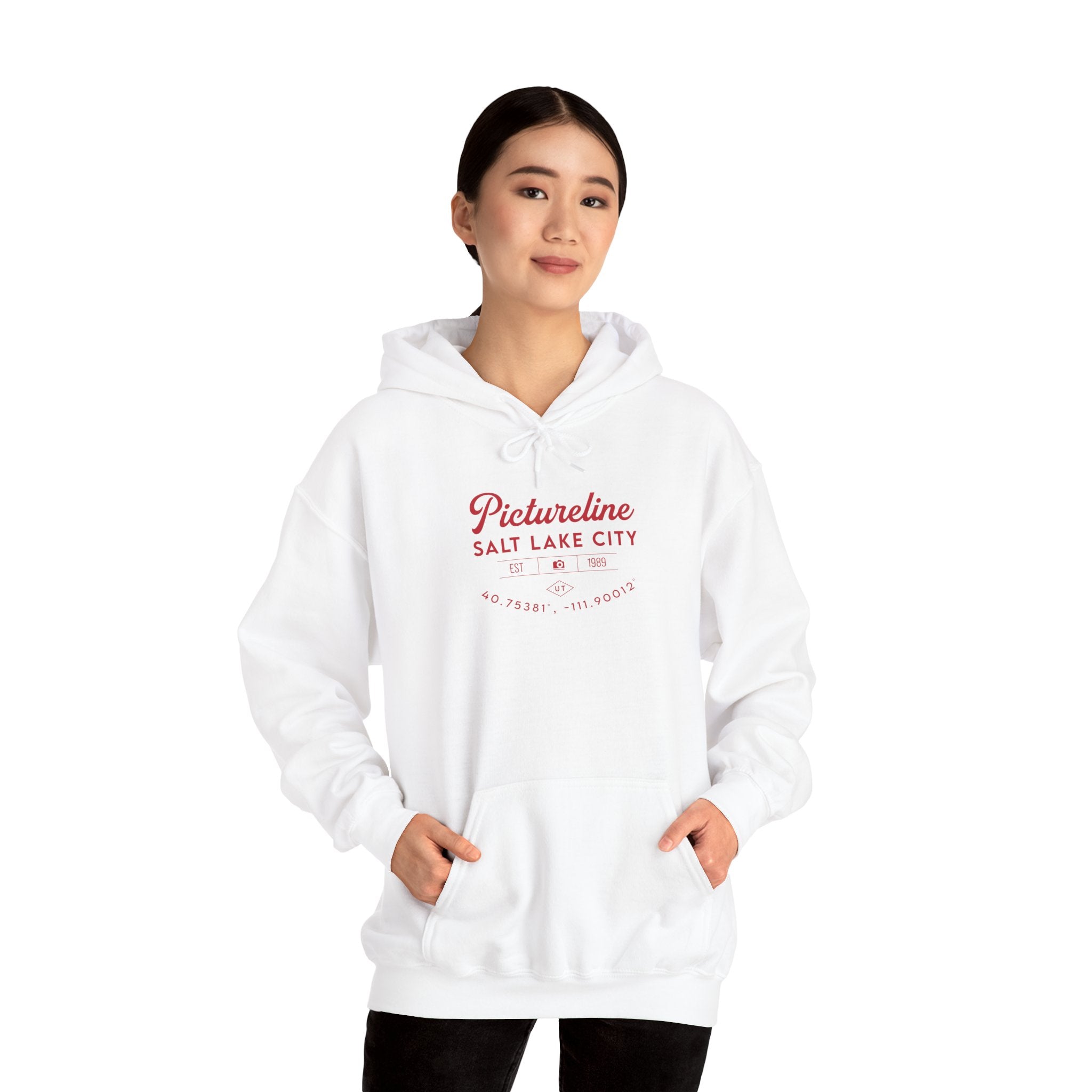 Old School Pictureline Unisex Hooded Sweatshirt (Front Design)