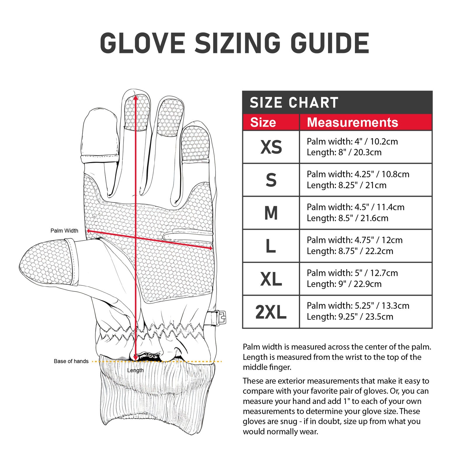 ProMaster Knit Photo Gloves v2 Large