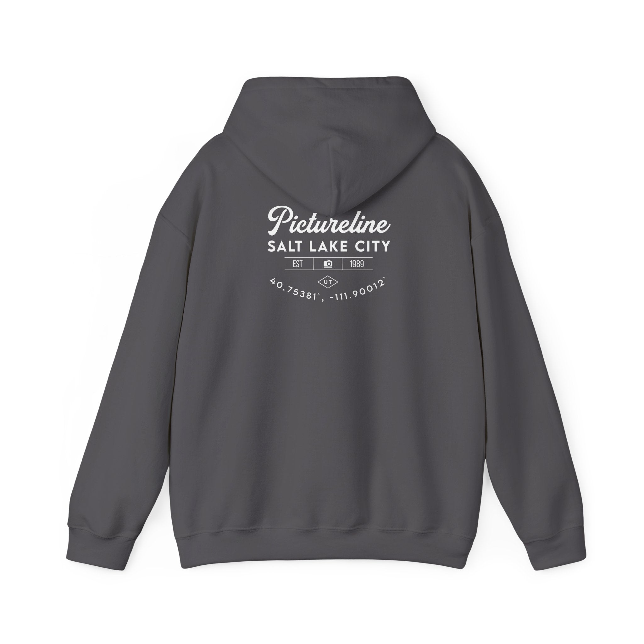 Old School Pictureline Unisex Hooded Sweatshirt (Back)