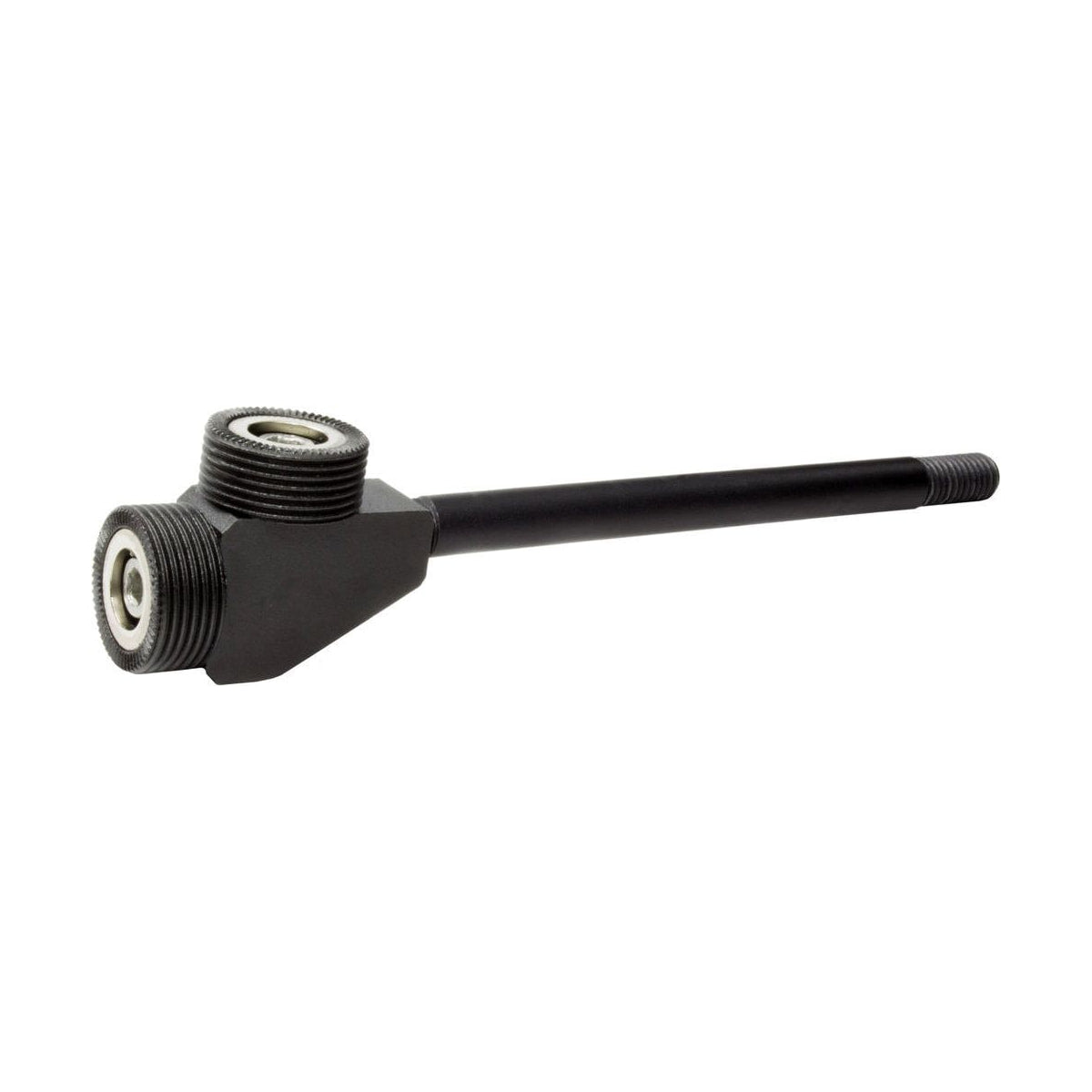 9.Solutions Quick Mount Receiver to 3/8" Rod — front view