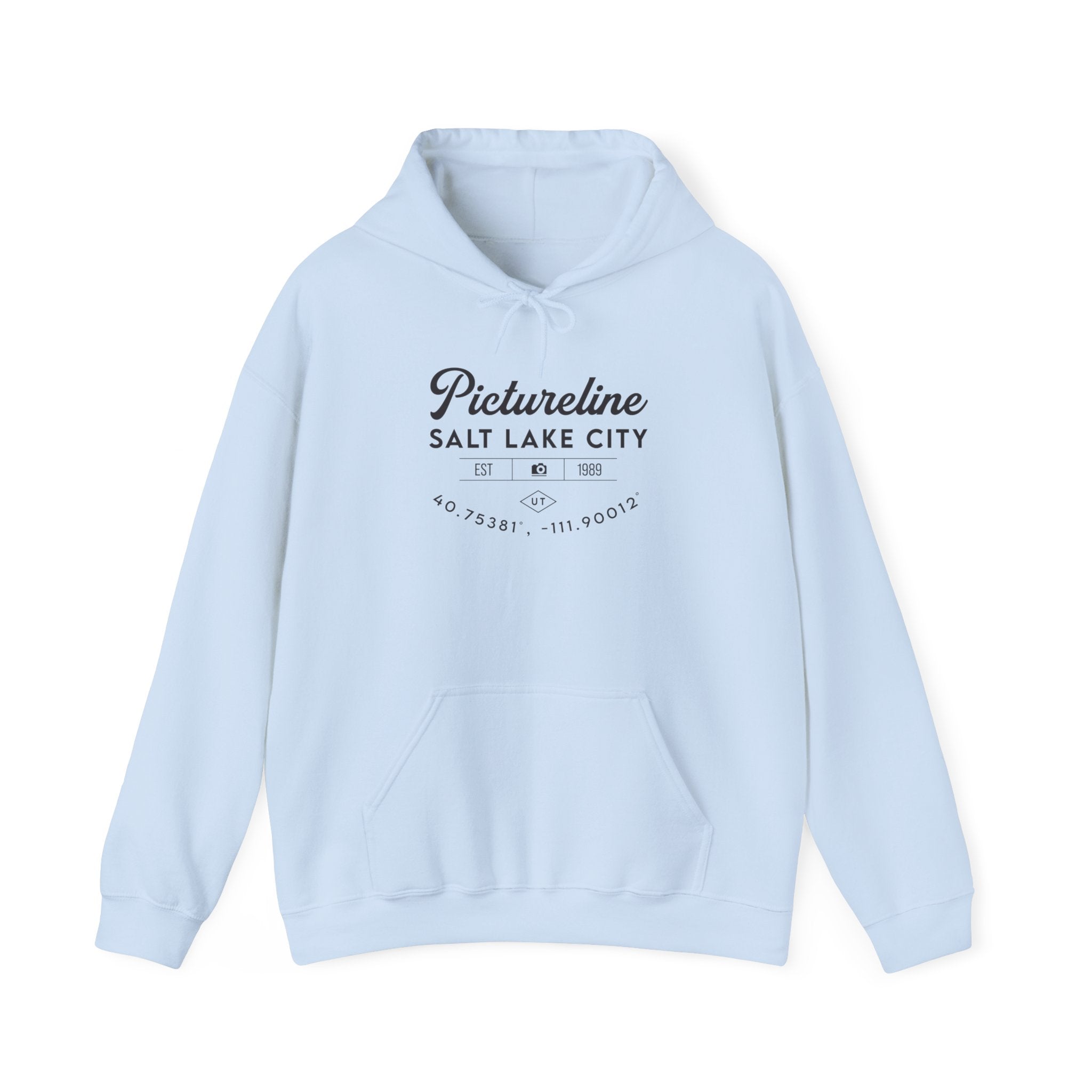 Old School Pictureline Unisex Hooded Sweatshirt (Front Design)