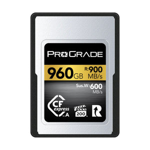 ProGrade Digital 960GB CFexpress 2.0 Type A Gold Memory Card (VPG 200)