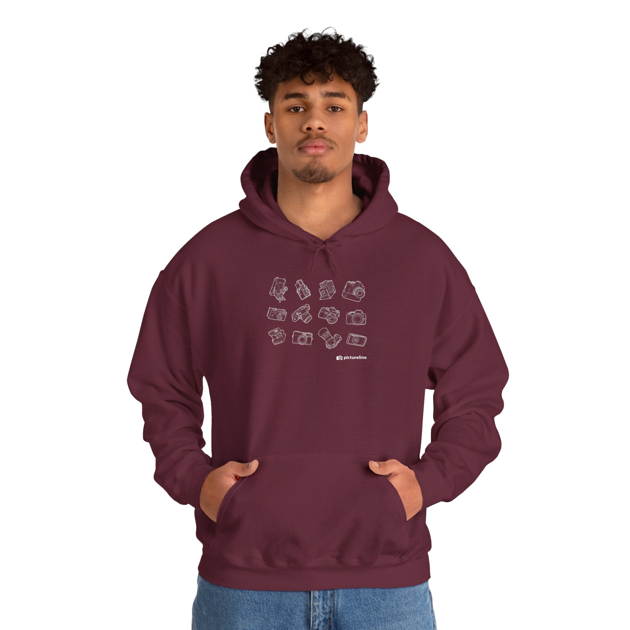 Multi-Camera Unisex Hooded Sweatshirt