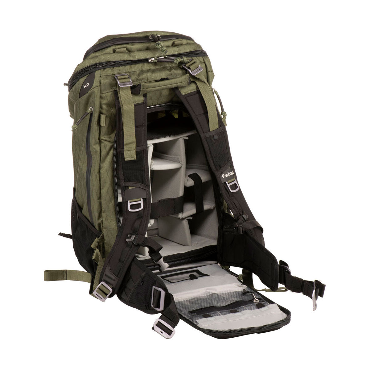 f-stop AJNA 37L DuraDiamond Essential Backpack Bundle (Cypress Green)