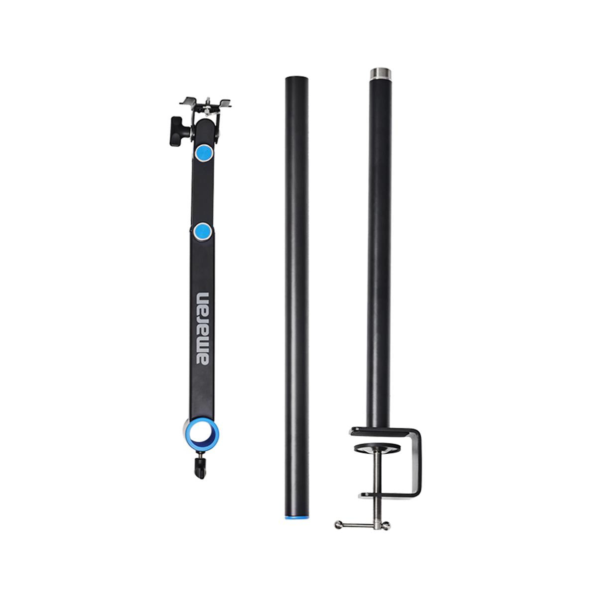 Amaran Verge Desk Clamp Stand (Black)