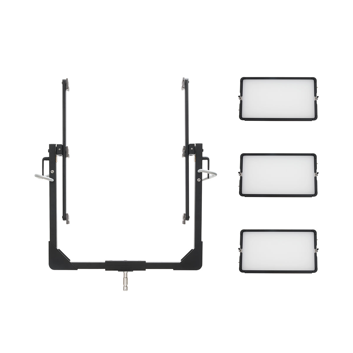 Aputure NOVA II 2x1 9° BLAIR-CG Full Color LED Light Panel 3-Light Kit