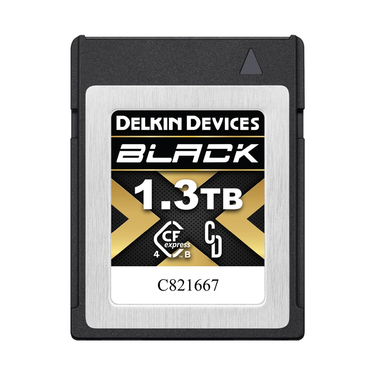 Delkin BLACK 1.3TB 4.0 CFexpress Type B Memory Card