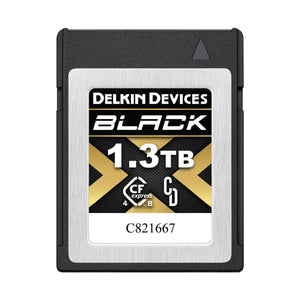 Delkin BLACK 1.3TB CFexpress 4.0 Type B Memory Card