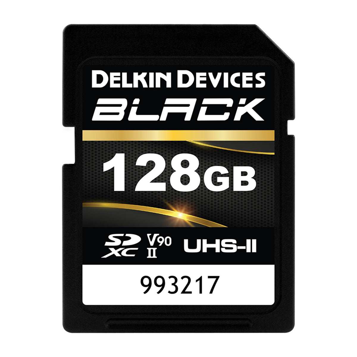 Delkin BLACK 128GB UHS-II SDXC (V90) Memory Card