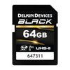 Delkin BLACK 64GB UHS-II SDXC (V90) Memory Card