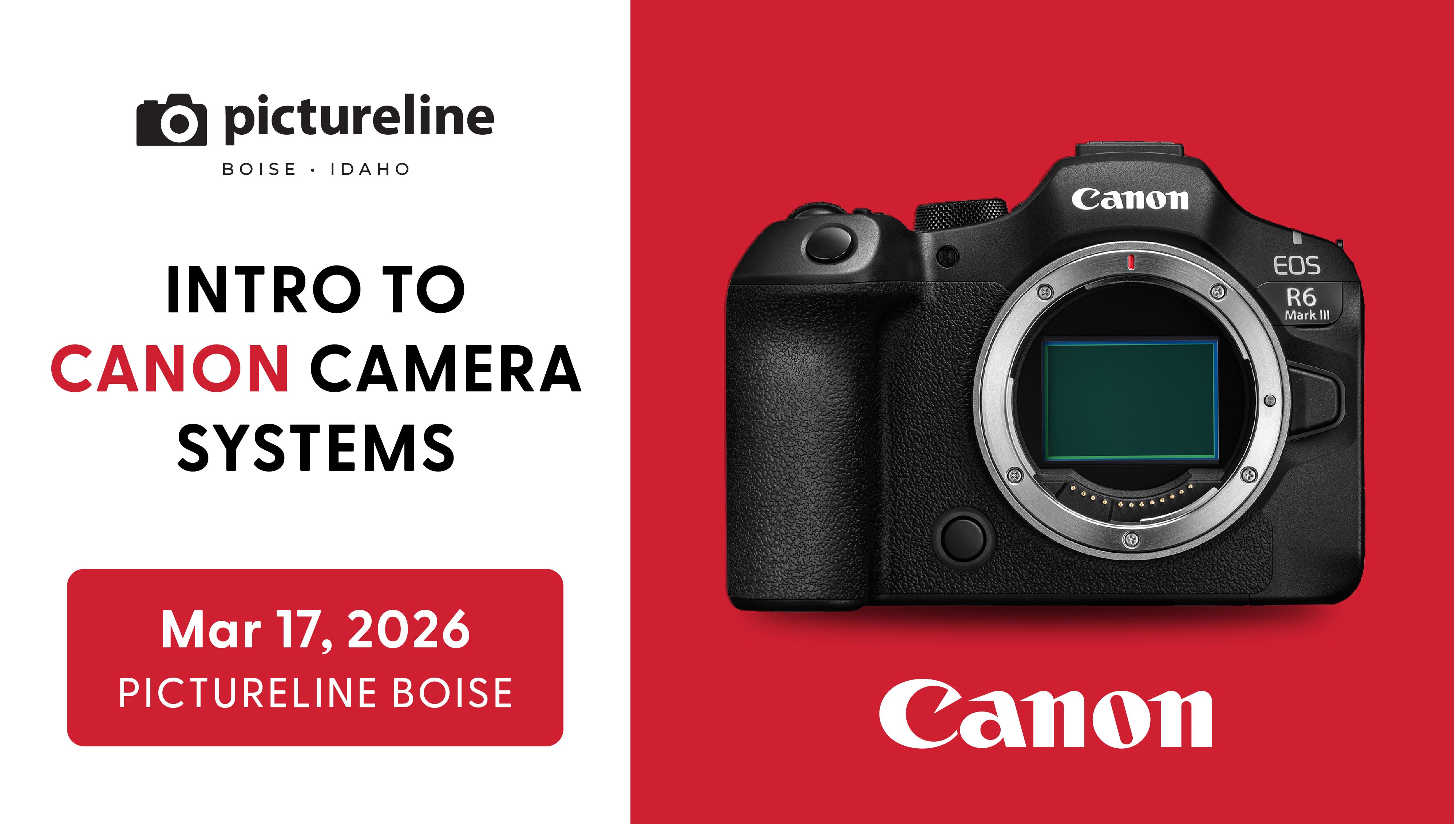 Boise - Canon System Class—March 17th, 2026