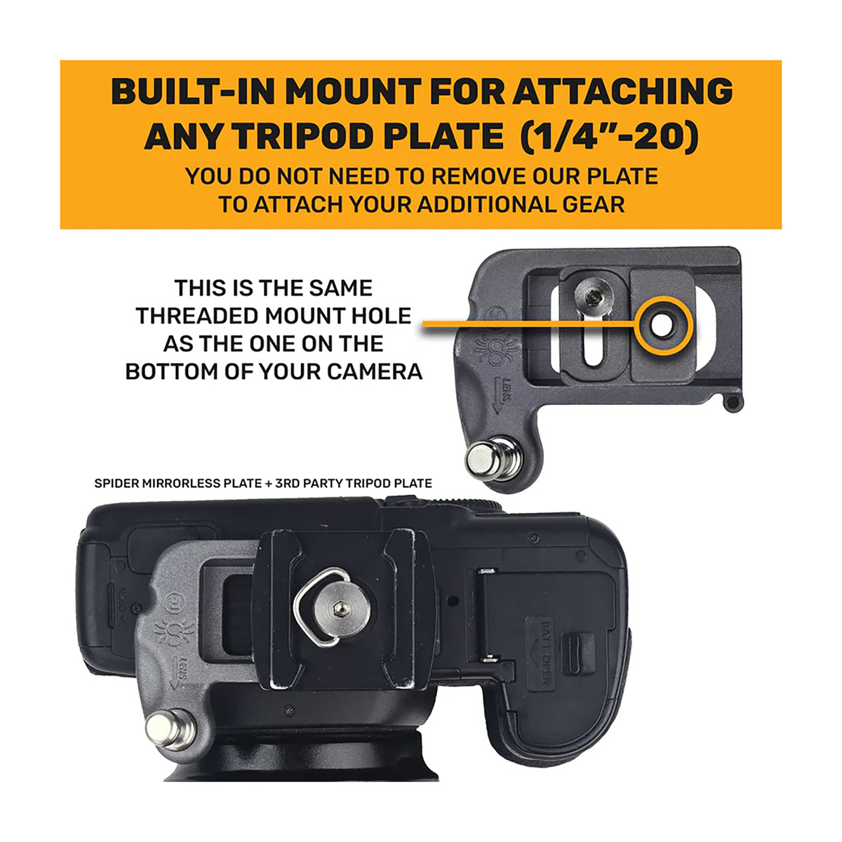 Spider Camera Holster SpiderPro Mirrorless Dual Camera System v2