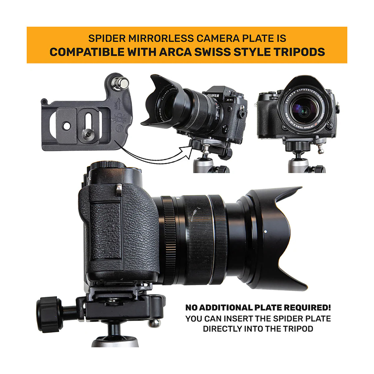 Spider Camera Holster SpiderPro Mirrorless Dual Camera System v2