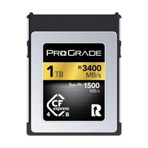 ProGrade Digital 1TB CFexpress 4.0 Type B Gold Memory Card