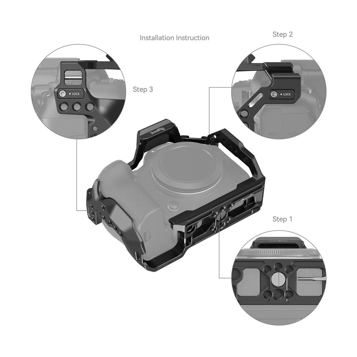 SmallRig Cage for Canon EOS R6 Mark II