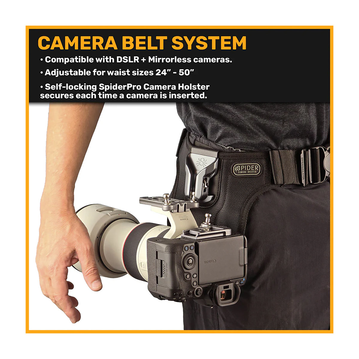 Spider Camera Holster SpiderPro Mirrorless Dual Camera System v2