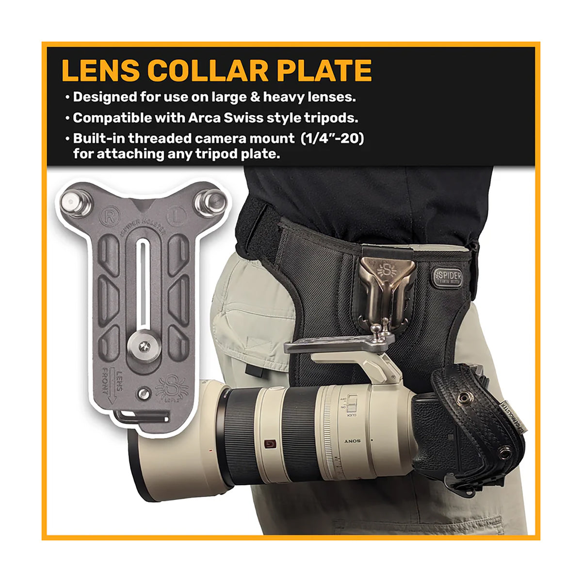 Spider Camera Holster SpiderPro Mirrorless Dual Camera System v2