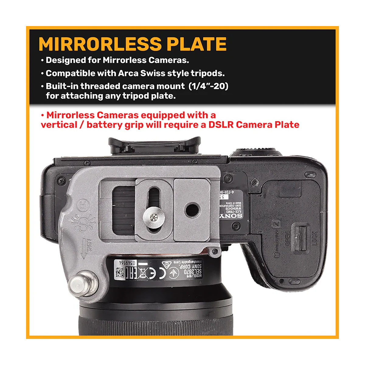 Spider Camera Holster SpiderPro Mirrorless Dual Camera System v2