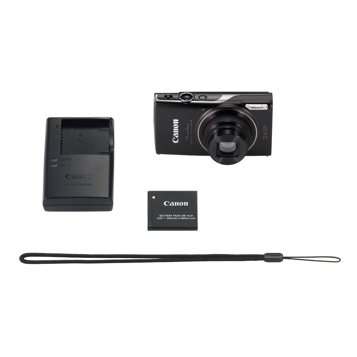 Canon PowerShot ELPH 360 HS A Camera (Black)