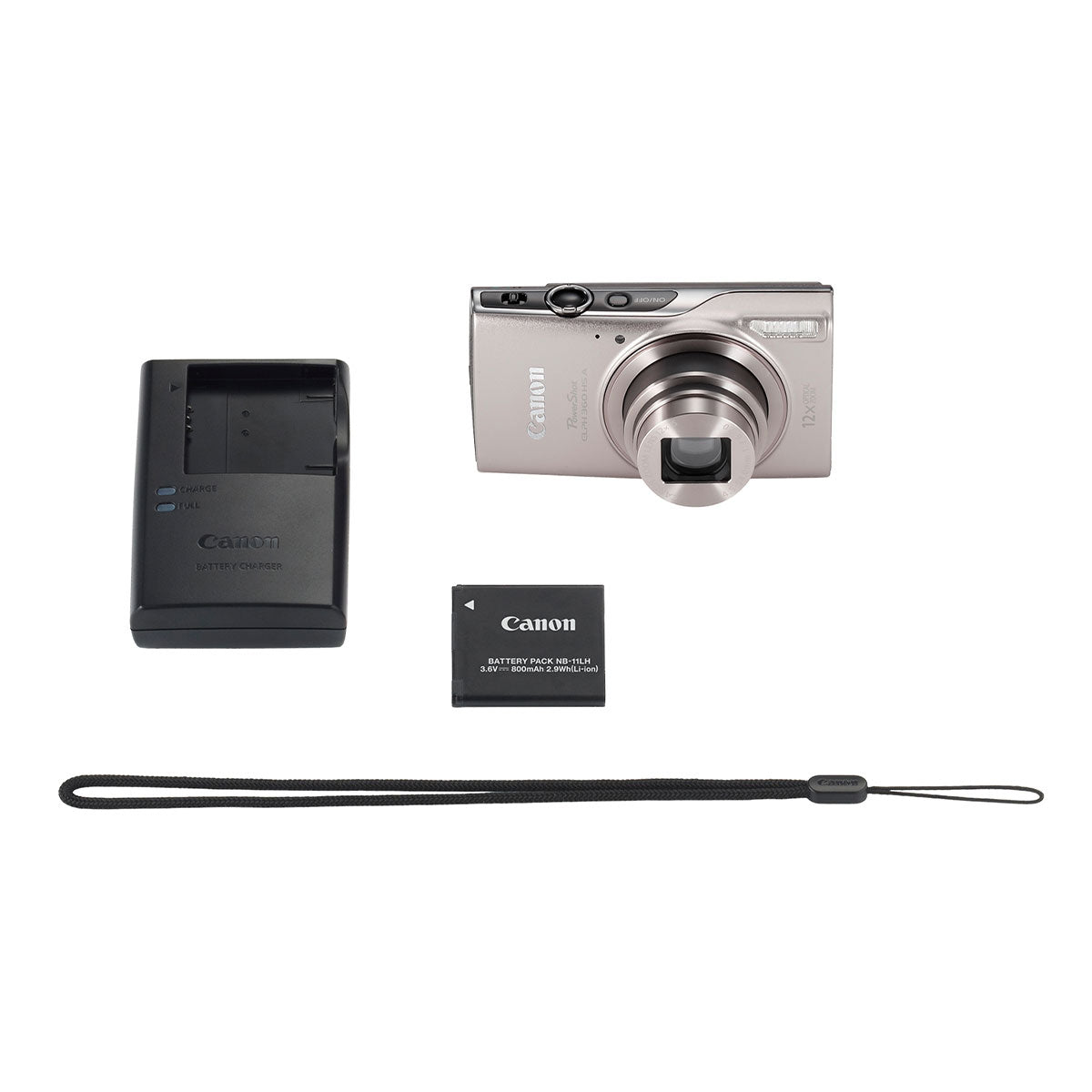 Canon PowerShot ELPH 360 HS A Camera (Silver)