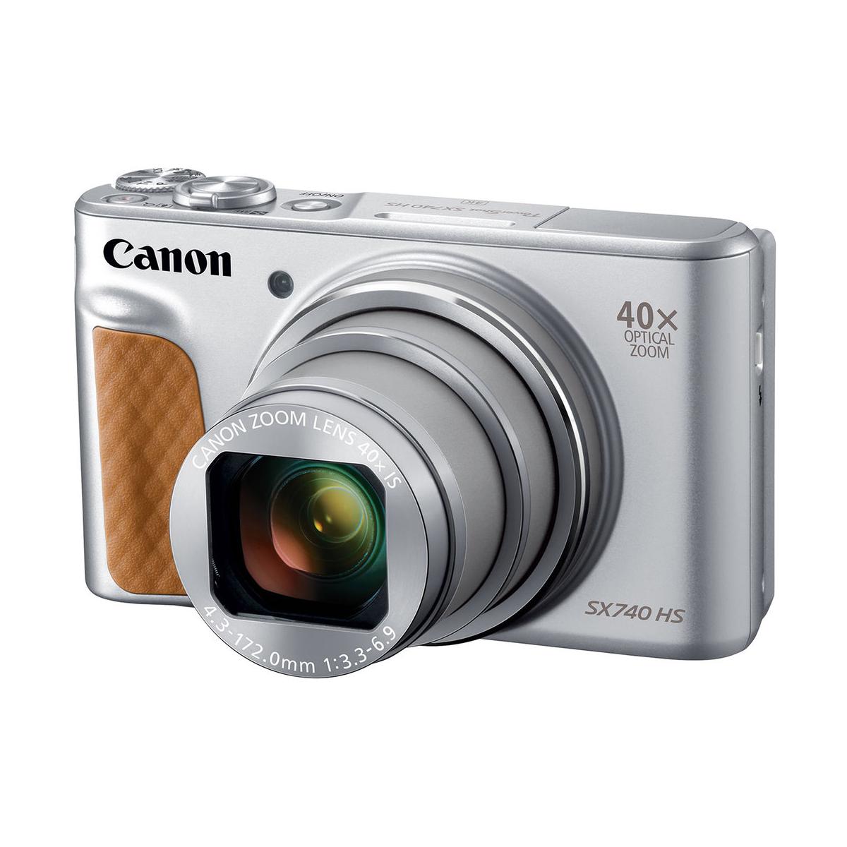 Canon PowerShot SX740 HS Digital Camera (Silver)