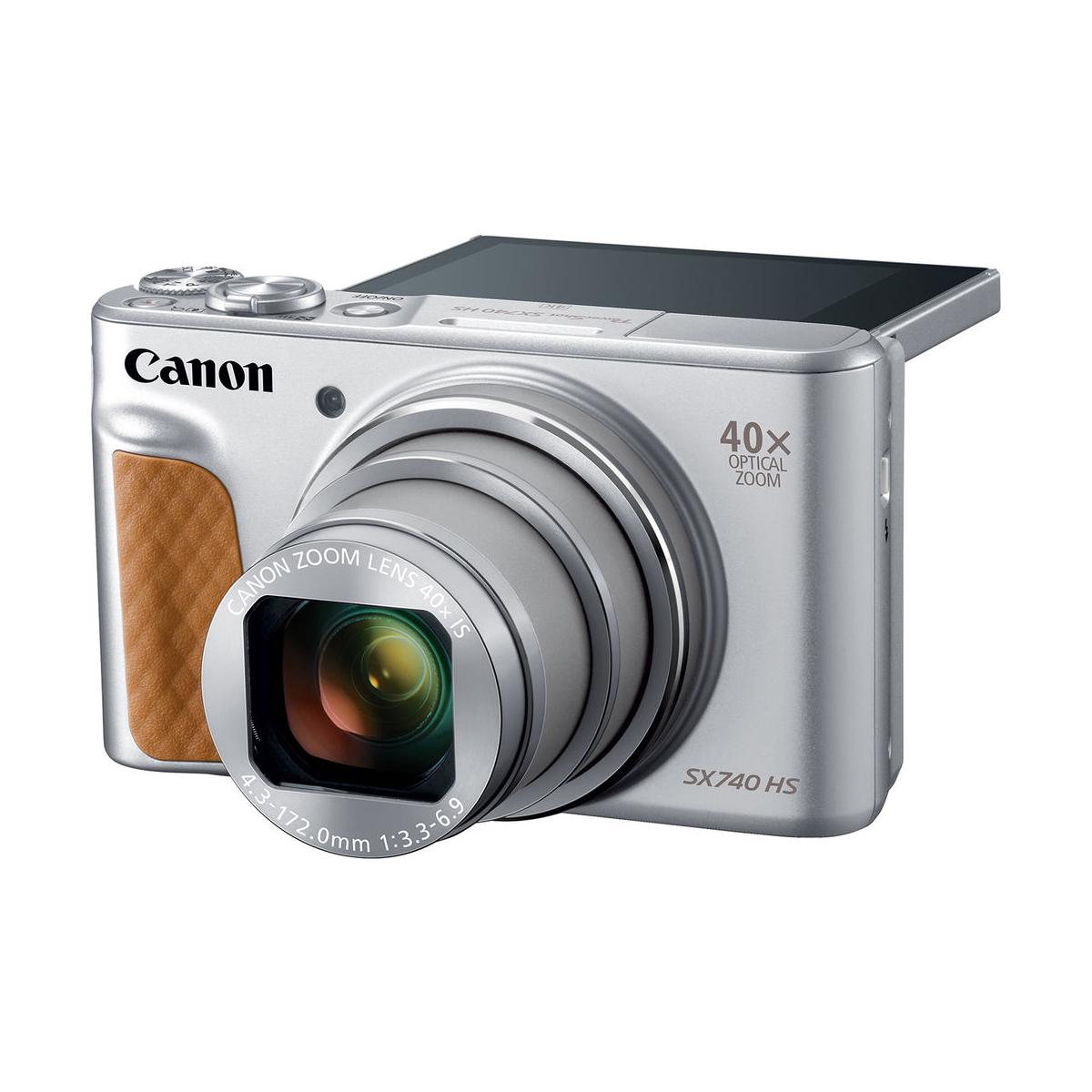 Canon PowerShot SX740 HS Digital Camera (Silver)
