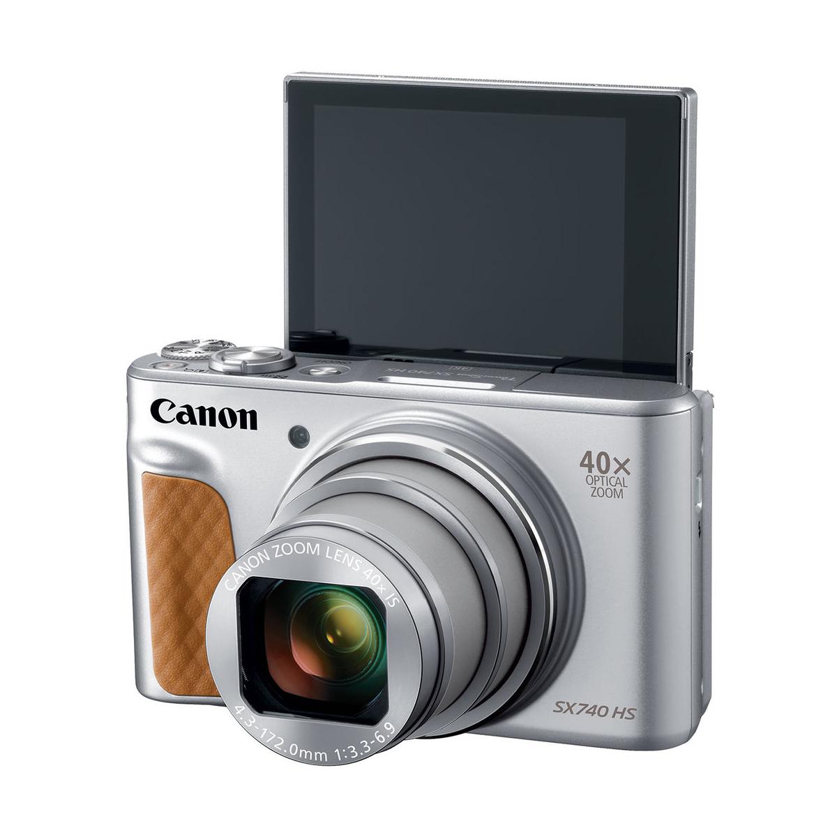 Canon PowerShot SX740 HS Digital Camera (Silver)