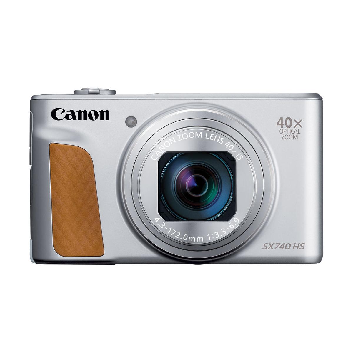 Canon PowerShot SX740 HS Digital Camera (Silver)