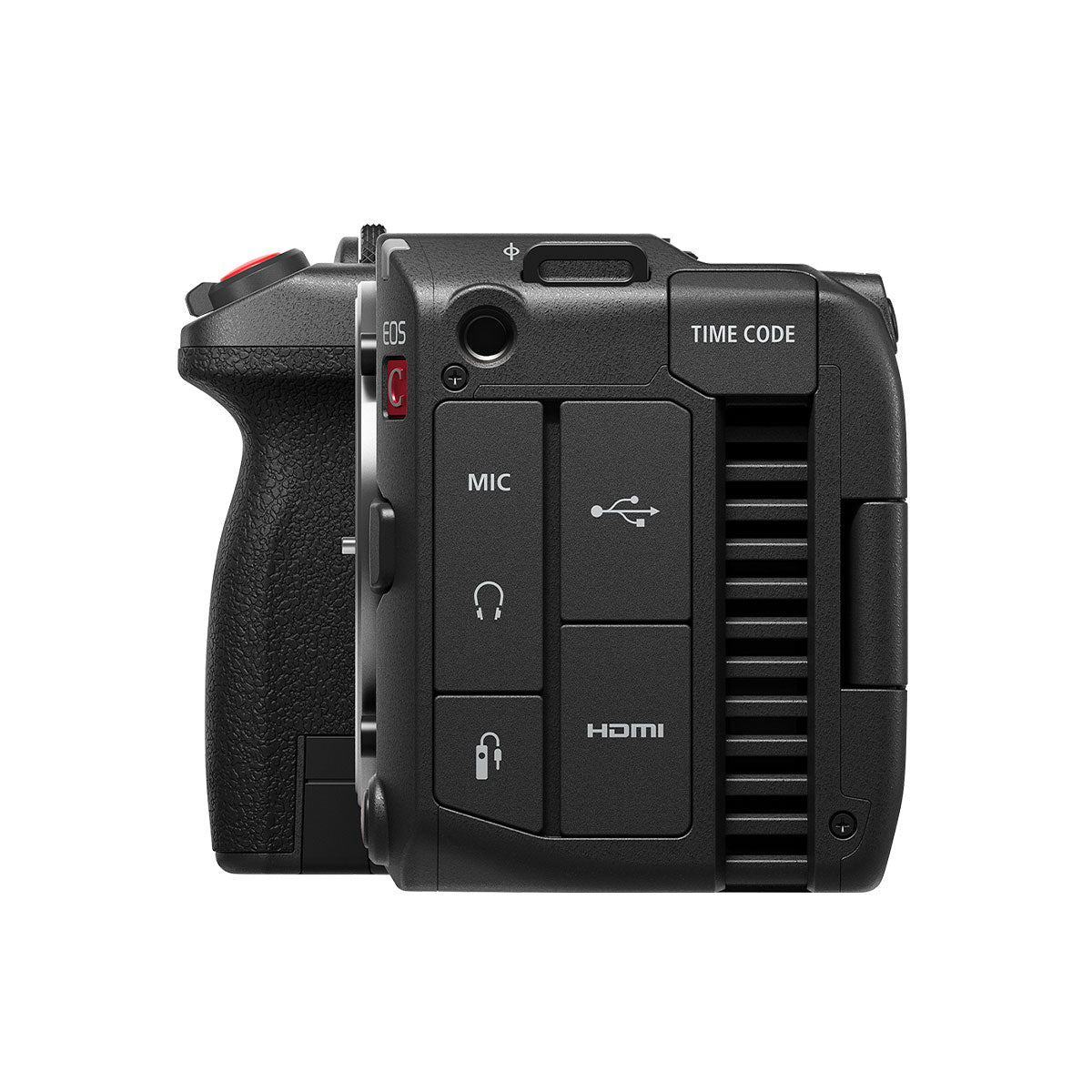 Canon C50 Cinema Camera Body Side View Available at Pictureline