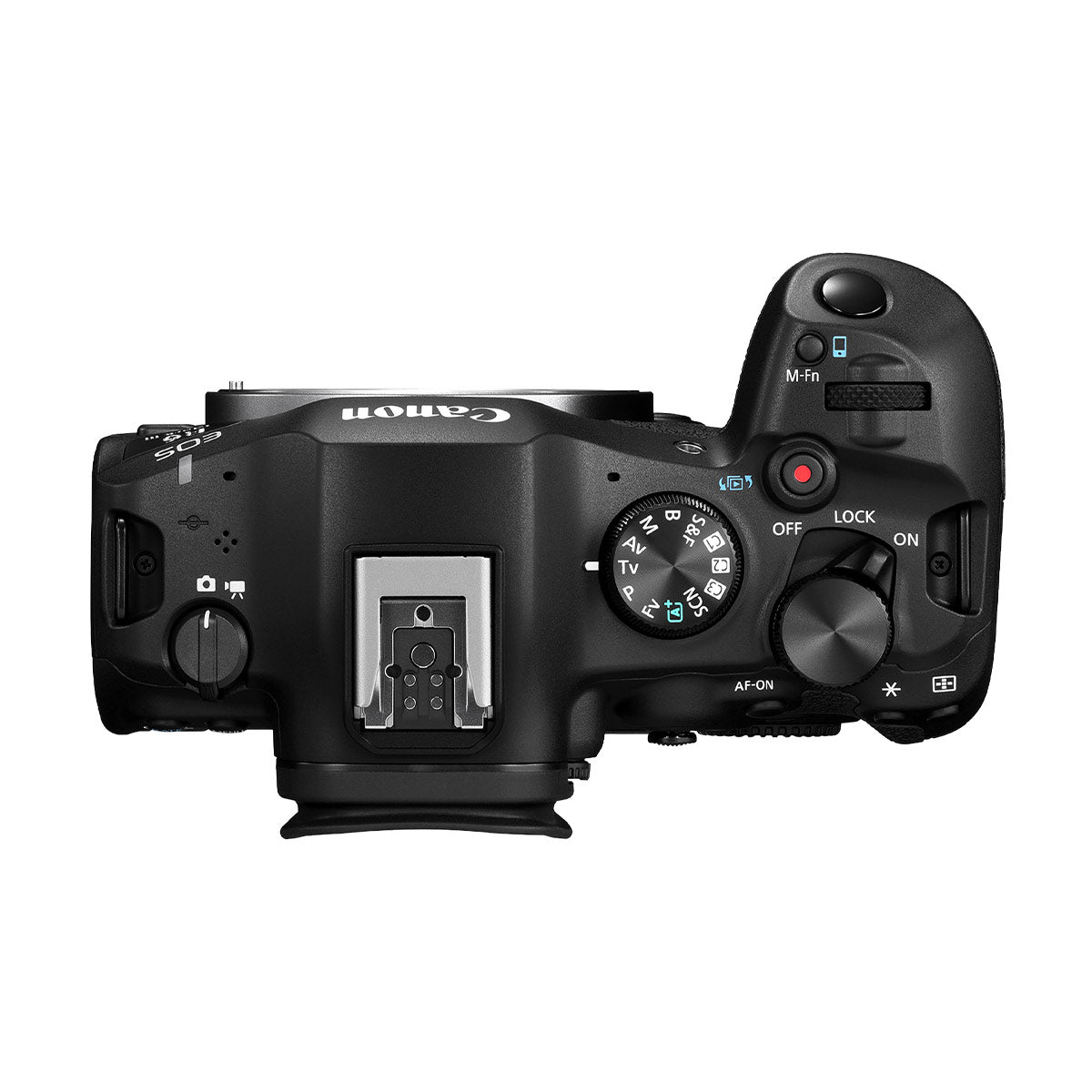 Canon EOS R6 Mark III Mirrorless Camera Body Top View Available at Pictureline