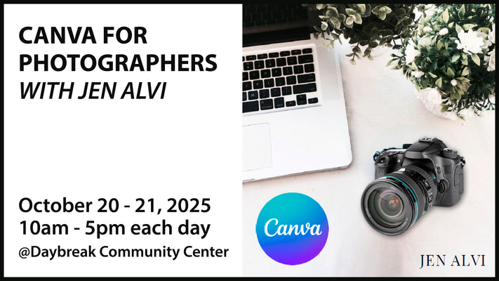 Canva for Photographers with Jen Alvi