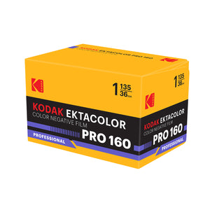 Kodak Ektacolor Pro 160  Color Negative Film (35mm Roll Film, 36 Exposures)