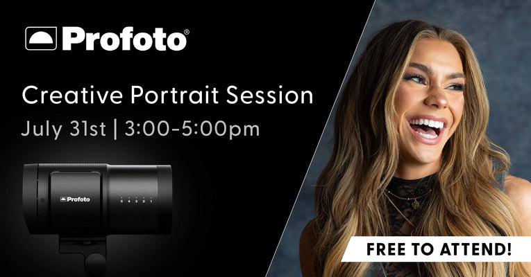 Profoto Creative Portrait Session and Demo—July 31st, 2025