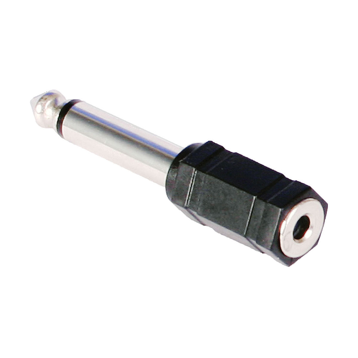 Dot Line Female 1/8" Mini to Male 1/4" Mono Adapter