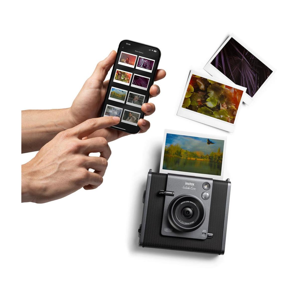 Fujifilm INSTAX Wide Evo Hybrid Instant Film Camera