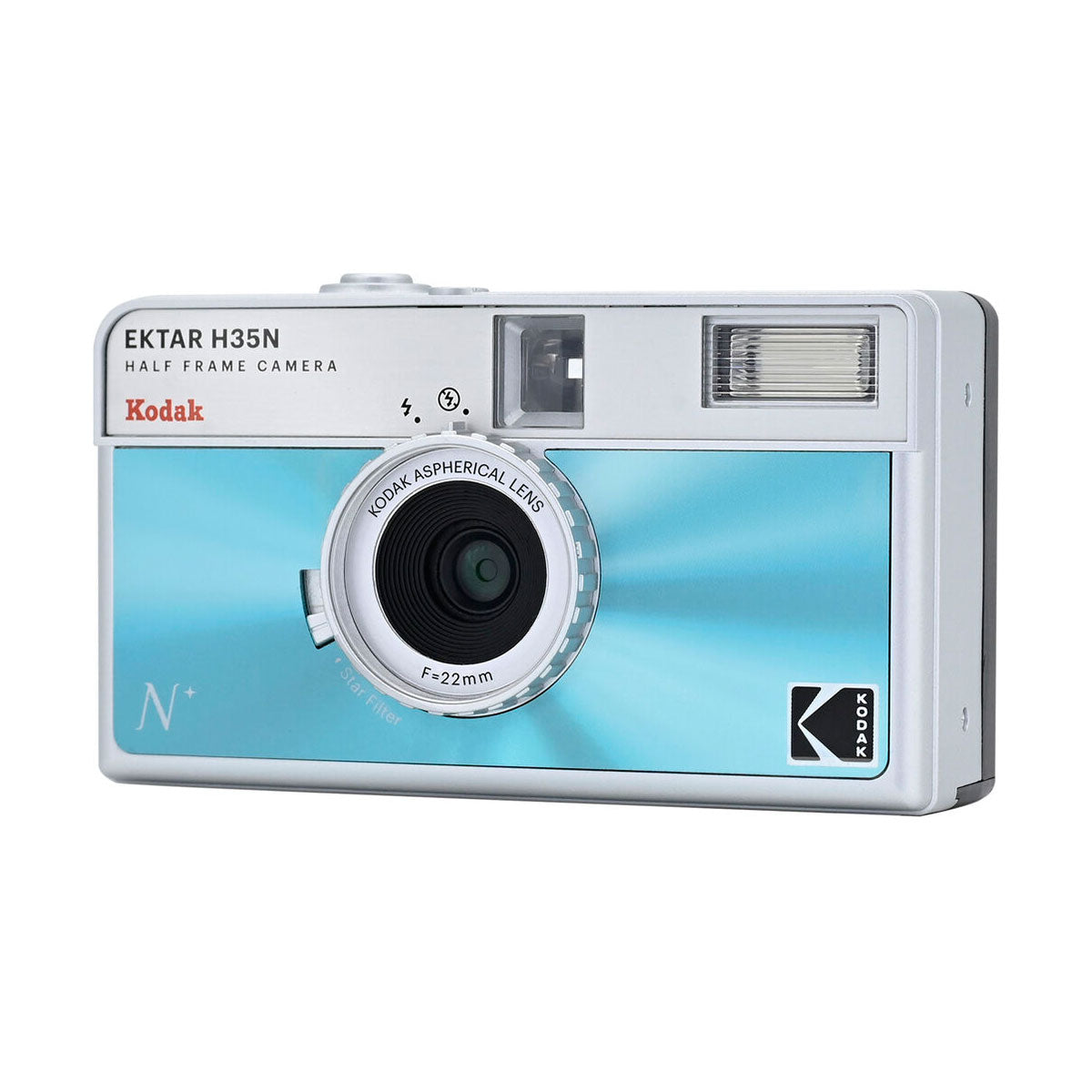 Kodak H35N 1/2 Frame Film Camera - Blue