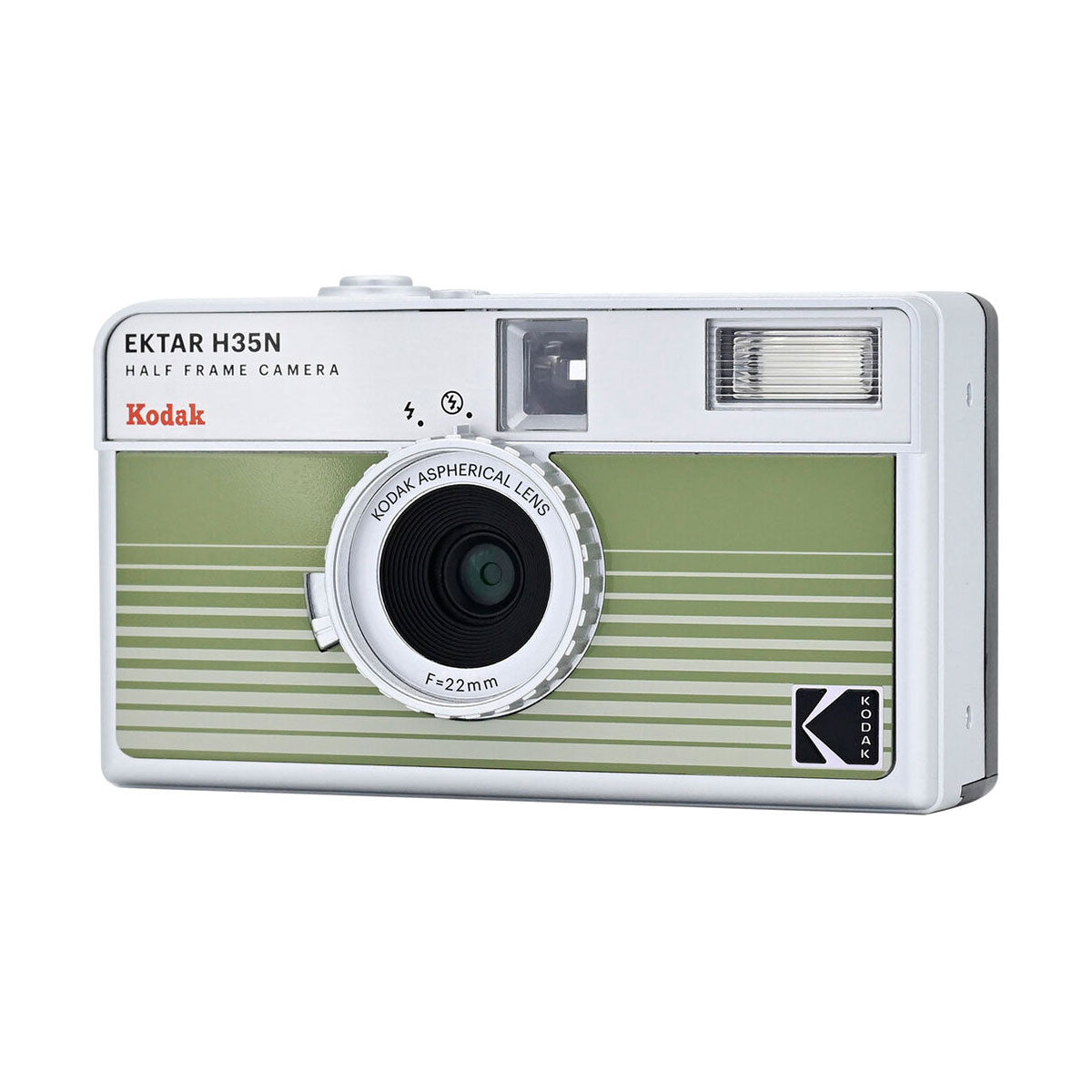 Kodak H35N 1/2 Frame Film Camera - Green