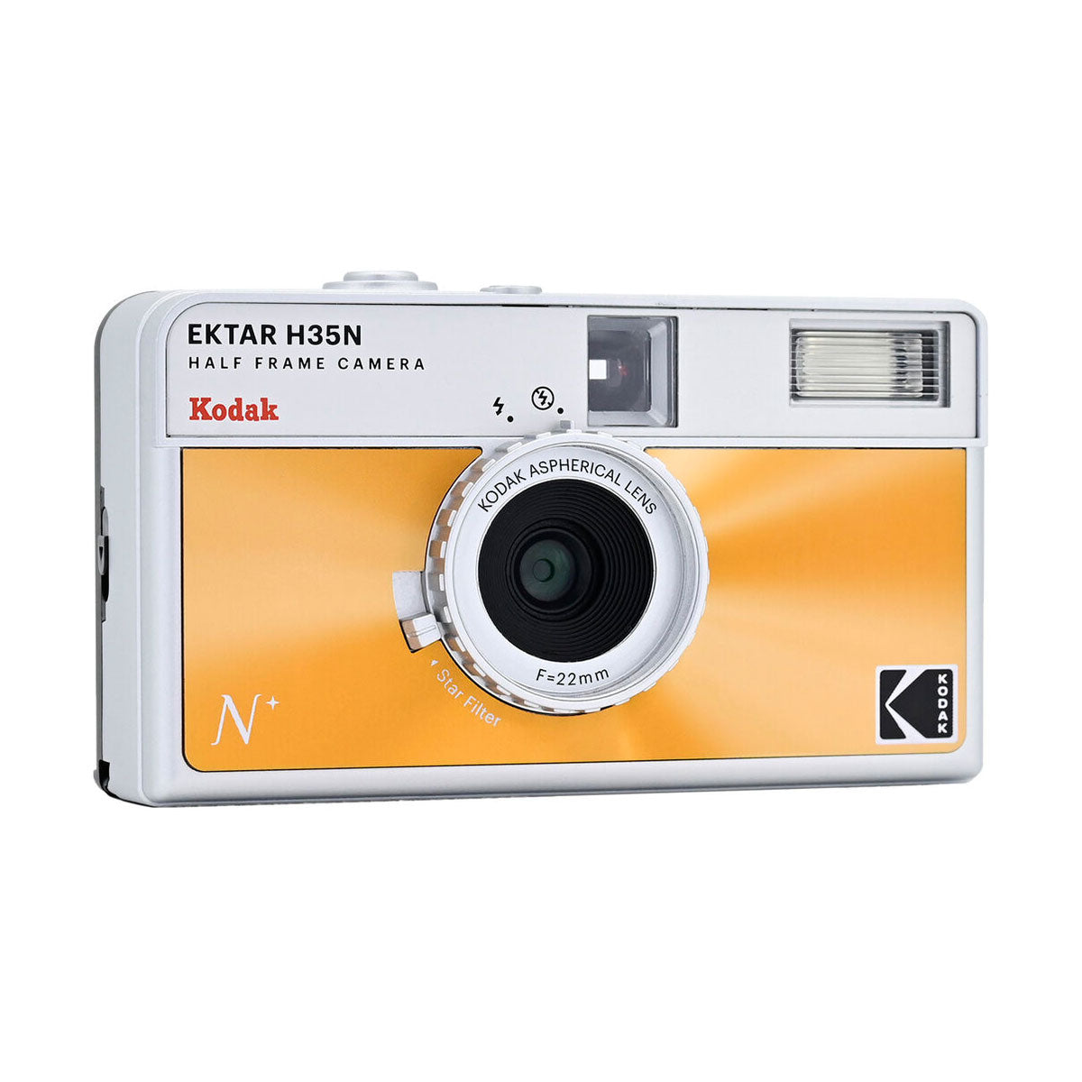 Kodak H35N 1/2 Frame Film Camera - Orange